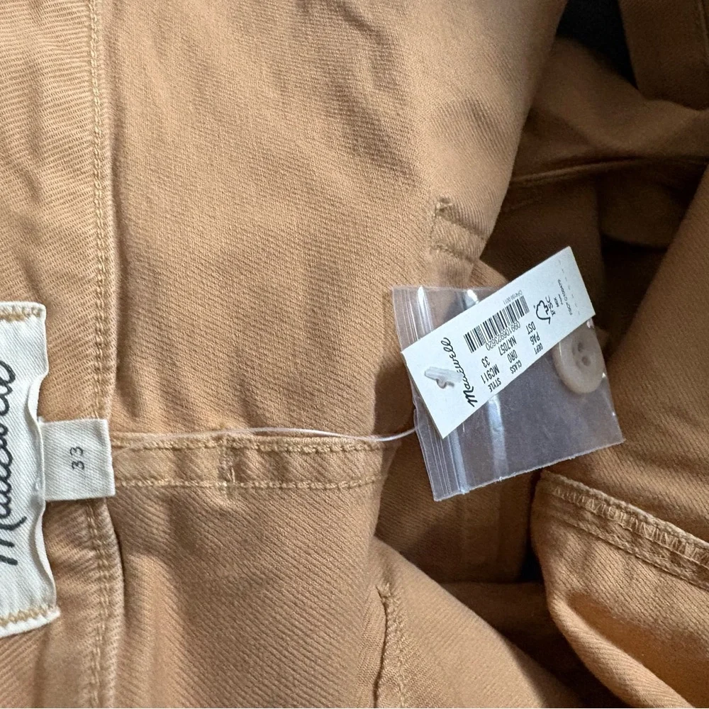 Madewell Tan Women's Cargo Shorts 33 - Picture 7 of 10